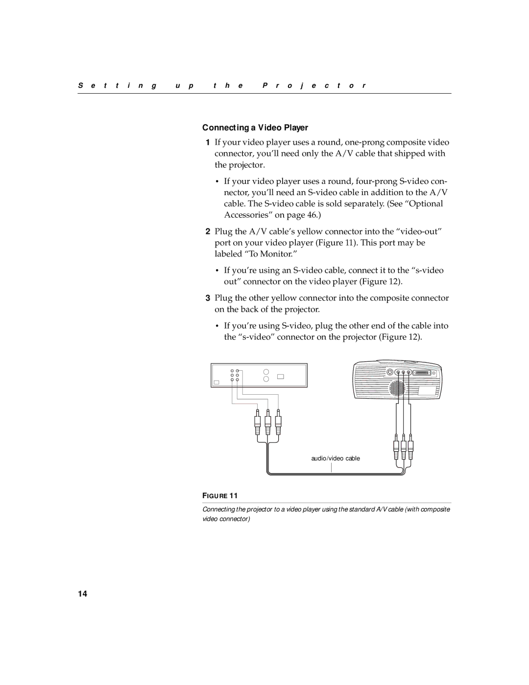 BOXLIGHT CD-550m, CD-450m manual Connecting a Video Player 