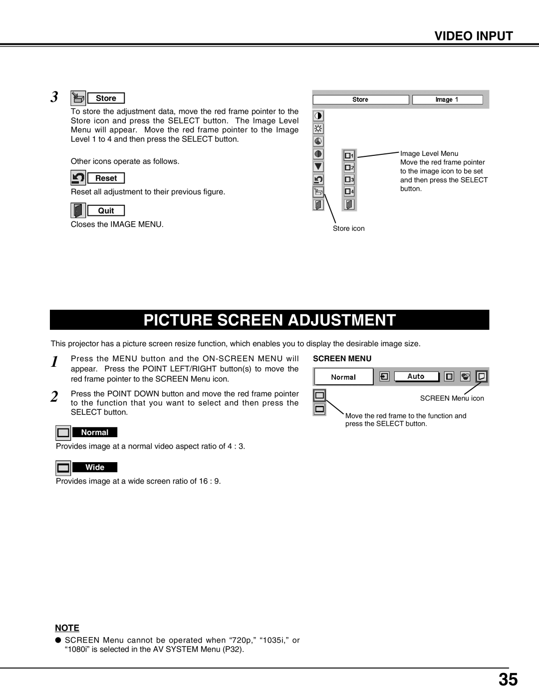 BOXLIGHT CP-12tA manual Reset all adjustment to their previous figure 