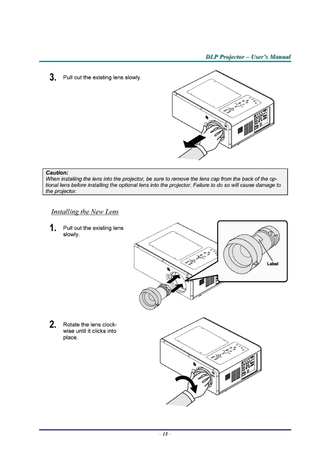 BOXLIGHT Pro6500DP manual 