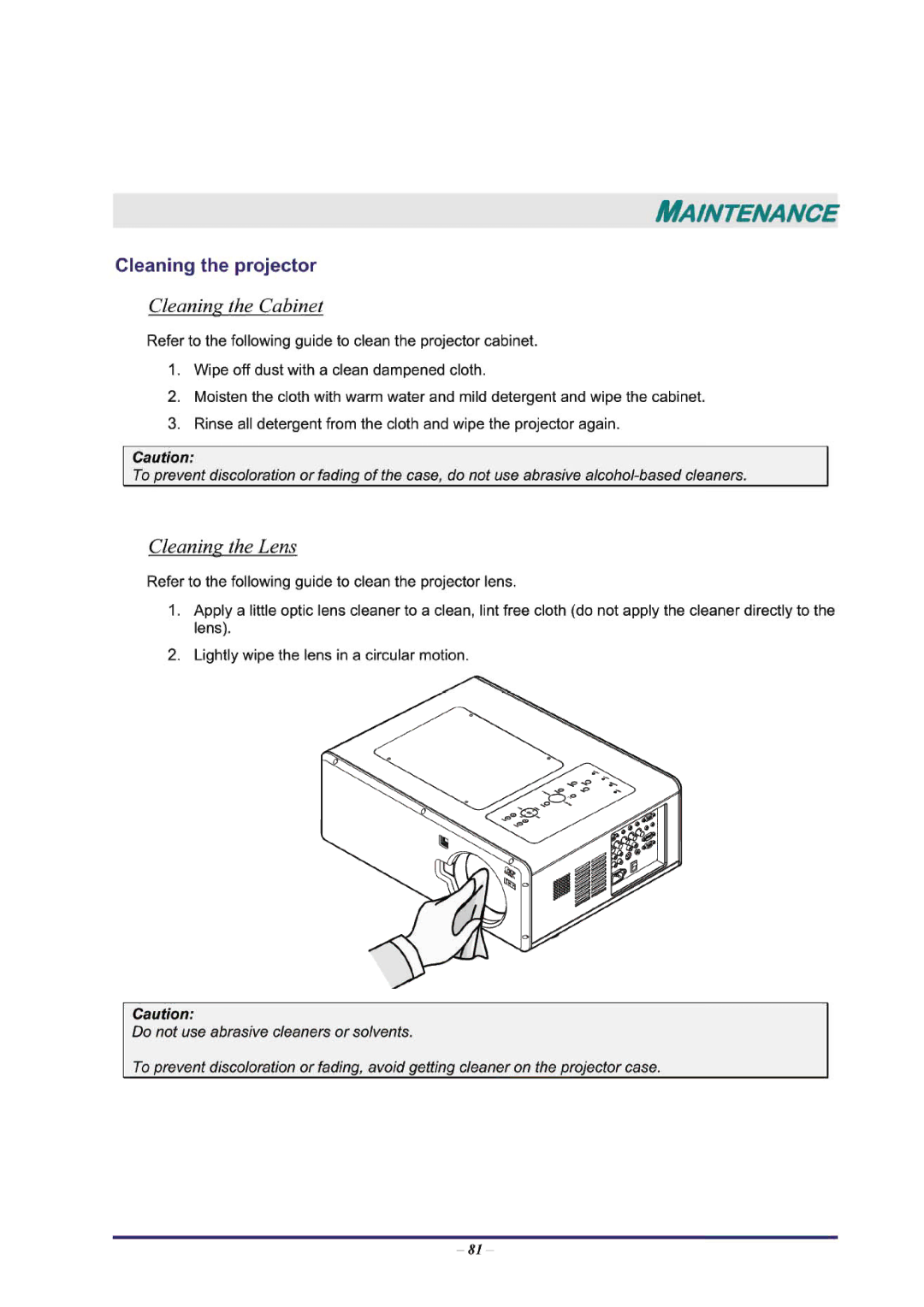 BOXLIGHT Pro6500DP manual 