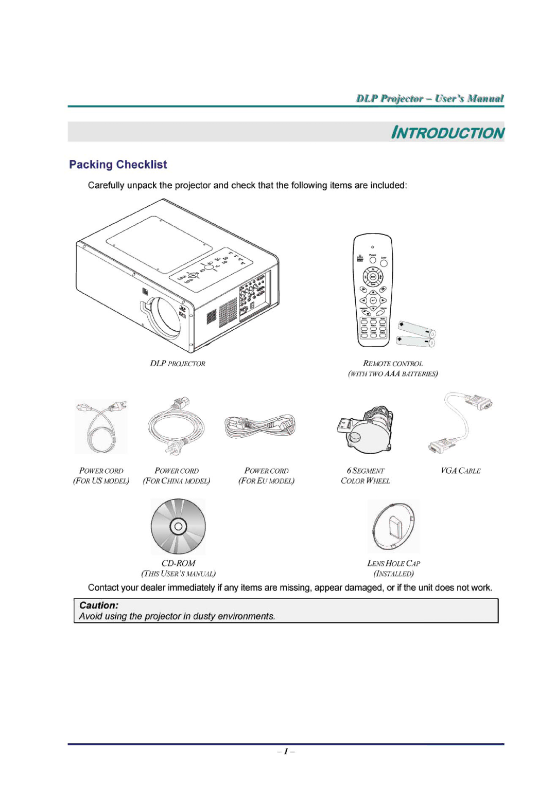 BOXLIGHT Pro6500DP manual 