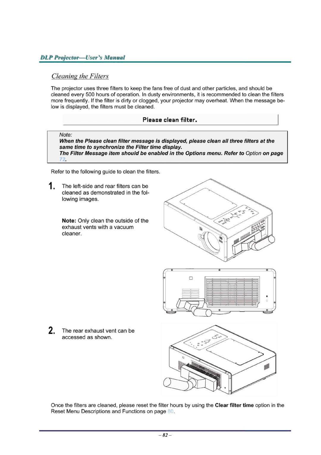 BOXLIGHT Pro6500DP manual 