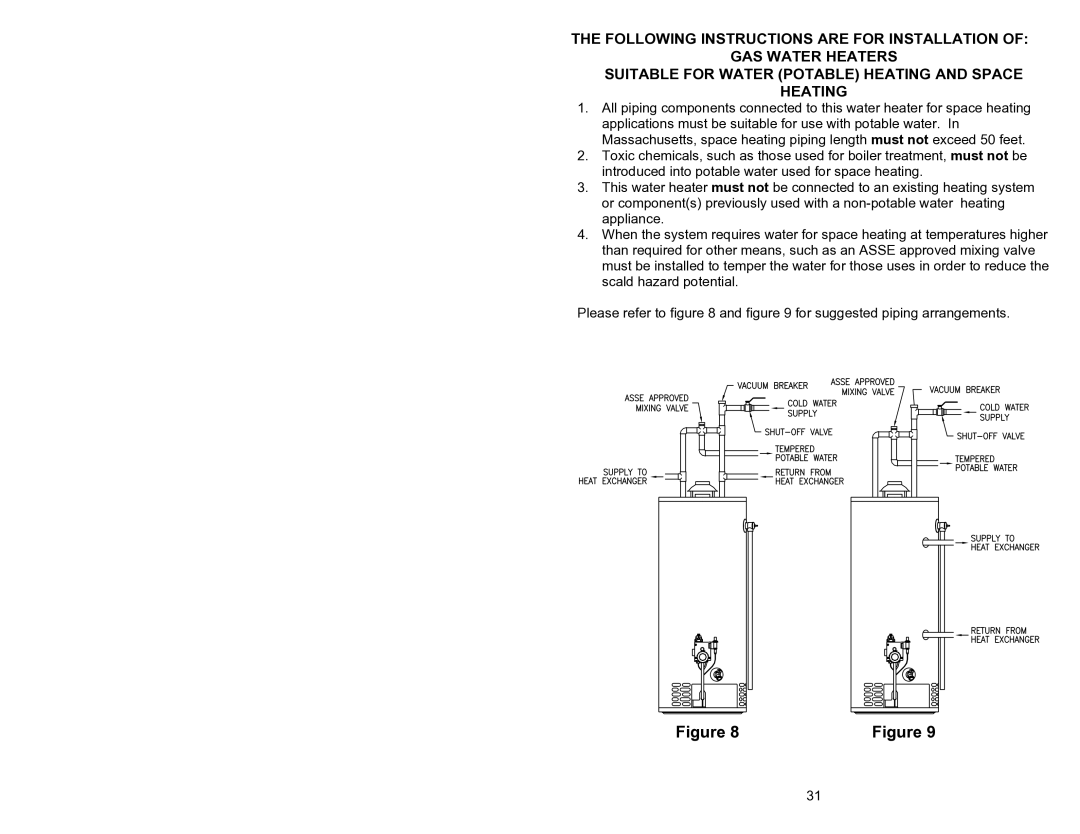 Bradford-White Corp 238-44219-00J, 44219J instruction manual 