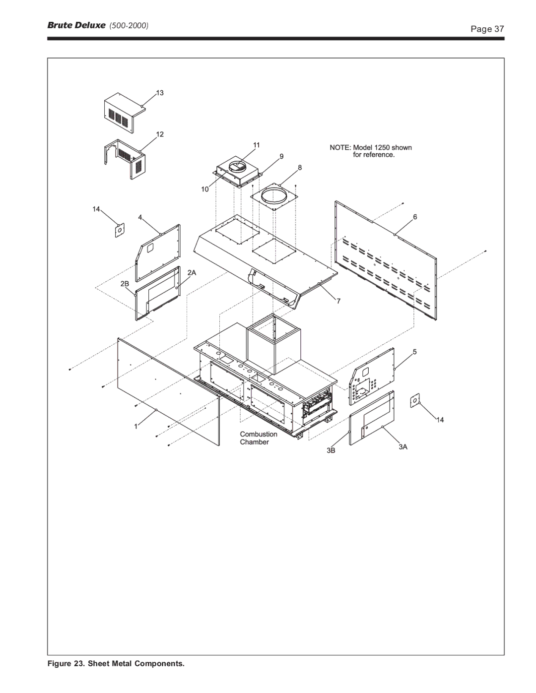 Bradford-White Corp BMT2H, BMT2V, Hydronic Boiler, Water Volume Heater warranty Sheet Metal Components 