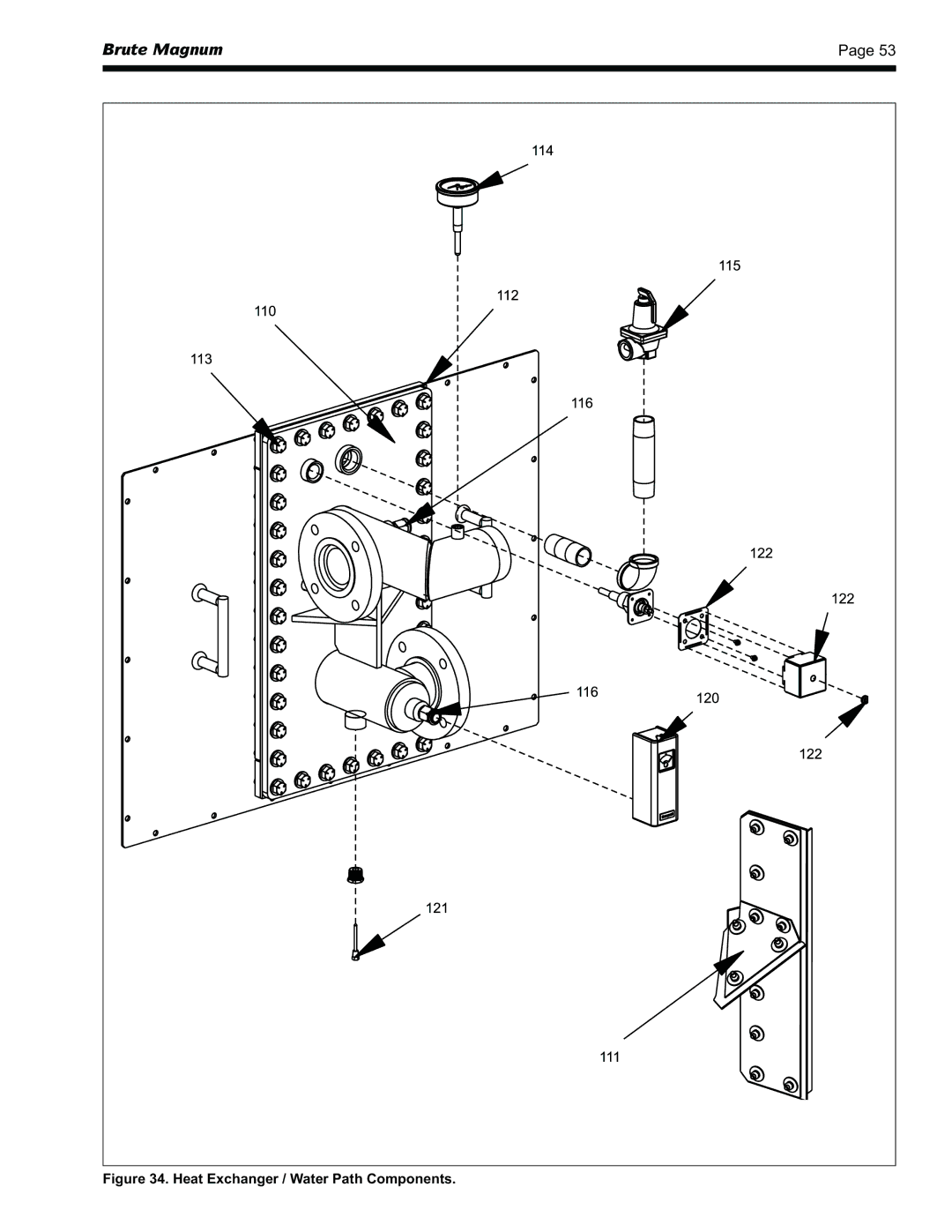 Bradford-White Corp BRHHH, BRHHV warranty Heat Exchanger / Water Path Components 