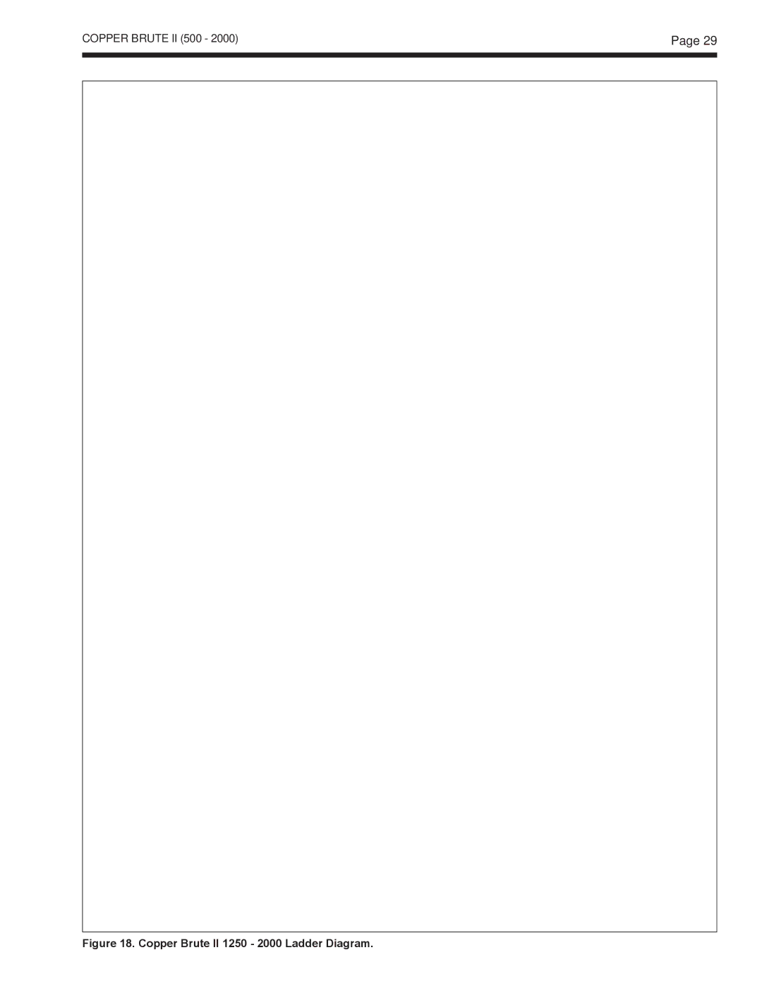 Bradford-White Corp Copper Brute II Hydronic Boiler, BWCV, BWCH warranty Copper Brute II 1250 2000 Ladder Diagram 