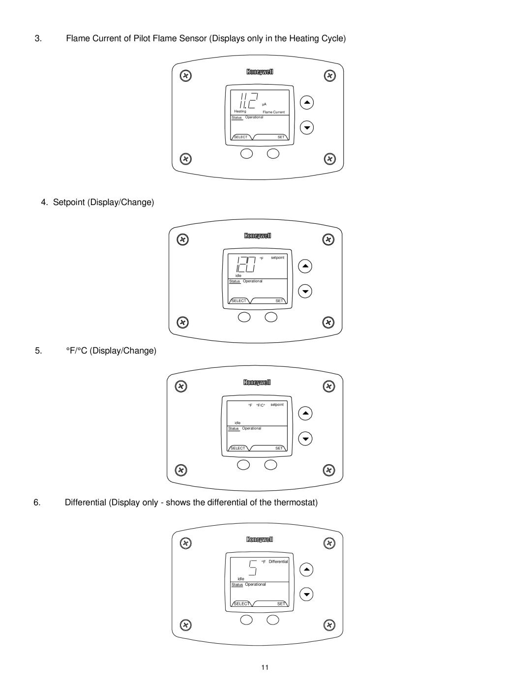 Bradford-White Corp D65T625, D80T725, PDV100S150, PDV100S250, PDV100T360, PDV80S250, PDV80T300 Setpoint Display/Change 