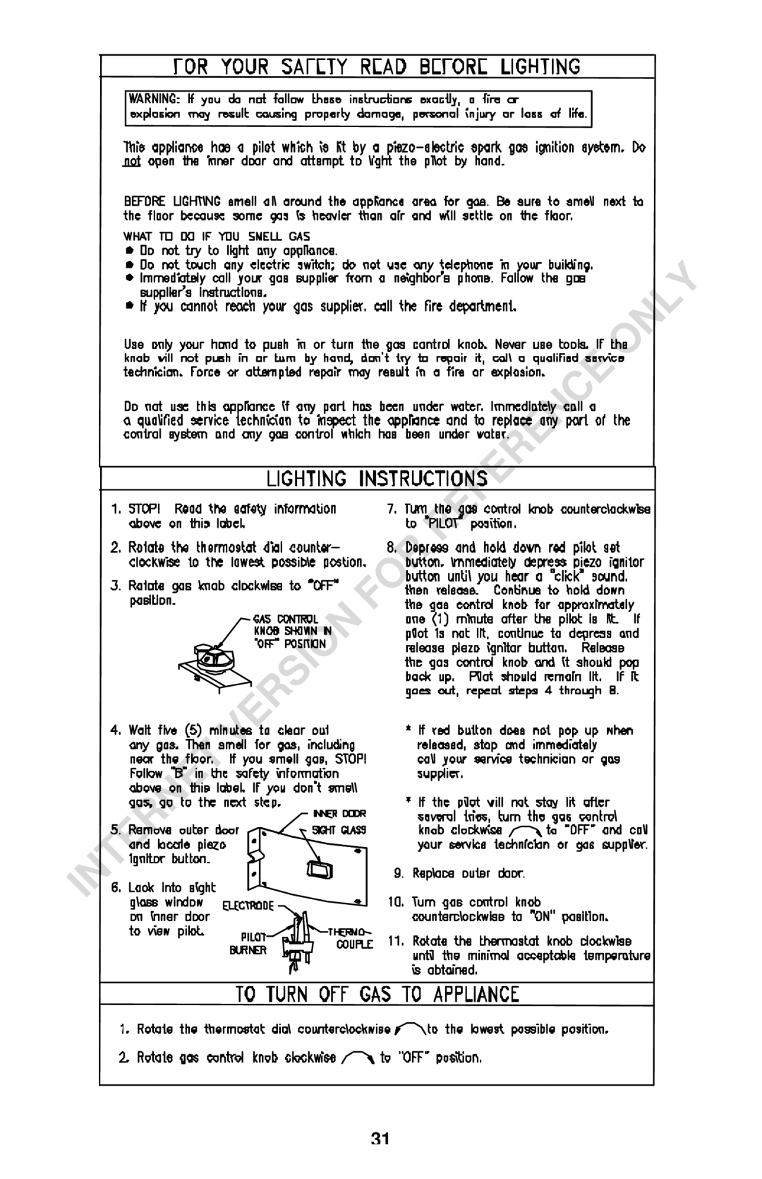 Bradford-White Corp DS150S, DS140S instruction manual 