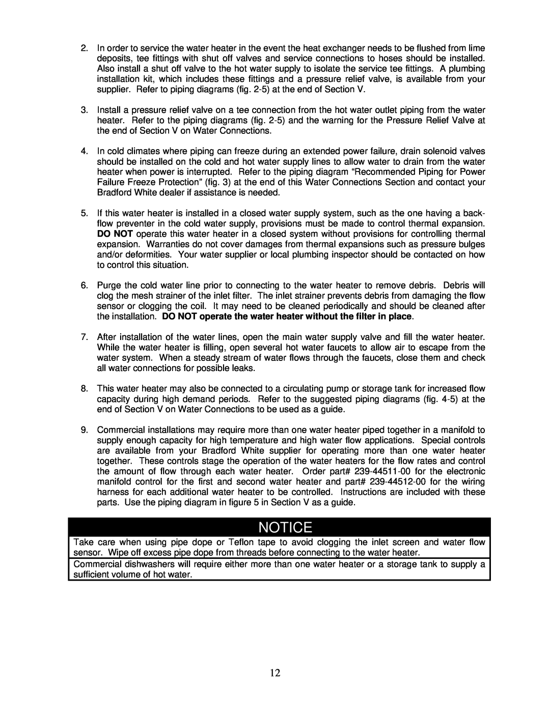 Bradford-White Corp IGE-199R Series, IGE-199C Series instruction manual 