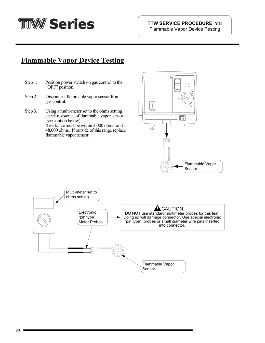 Bradford-White Corp M1TW60T*F, M4TW60T*F, M2TW50T*F, M4TW50T*F, M2TW65T*F, M1TW40S*F, M1TW50S*F Flammable Vapor Device Testing 