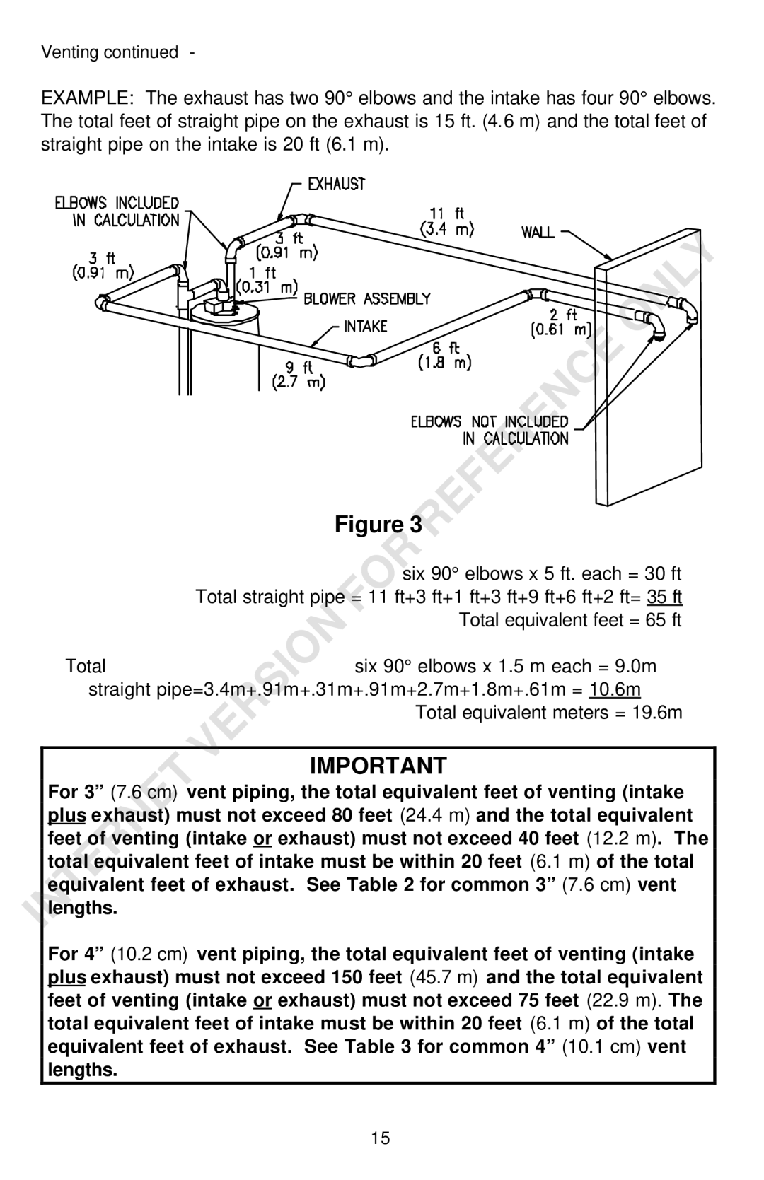 Bradford-White Corp Powered Direct Vent Series instruction manual Venting 