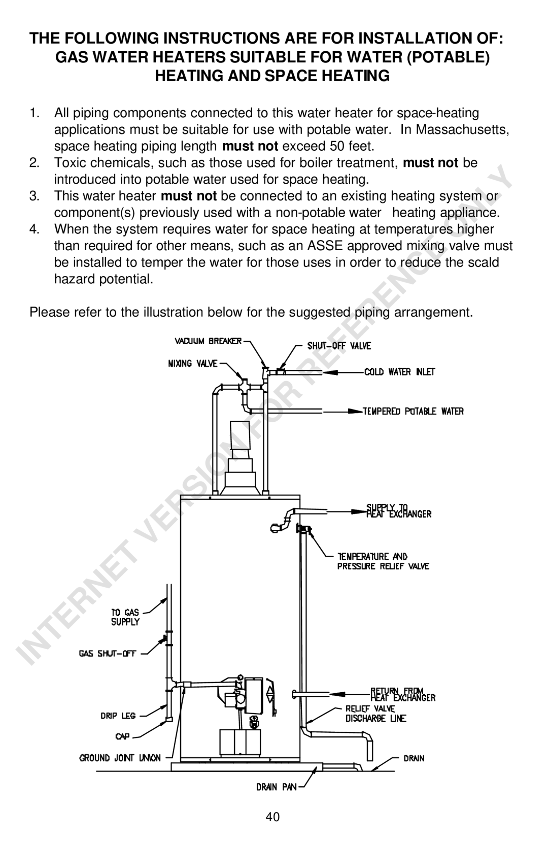 Bradford-White Corp Powered Direct Vent Series instruction manual 