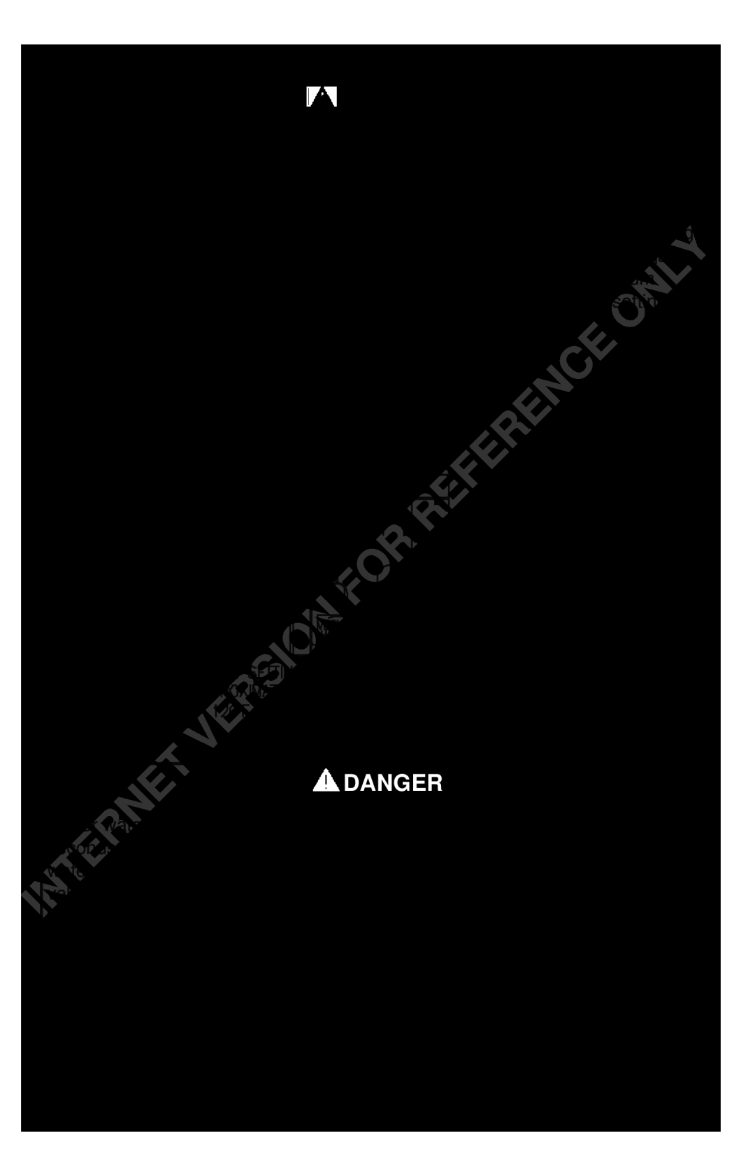 Bradford-White Corp Powered Direct Vent Series instruction manual Danger 