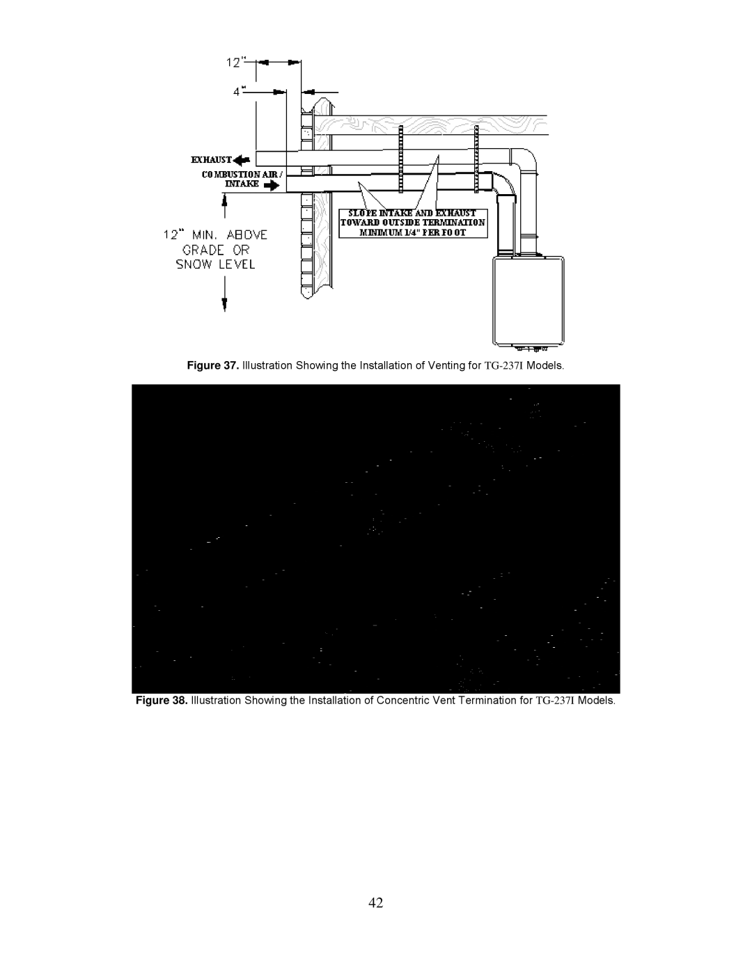 Bradford-White Corp TG-180I-N(X), TG237I-N(X), TG-150I-N(X), TG-237I-N(X)A, TG-199I-N(X) instruction manual 