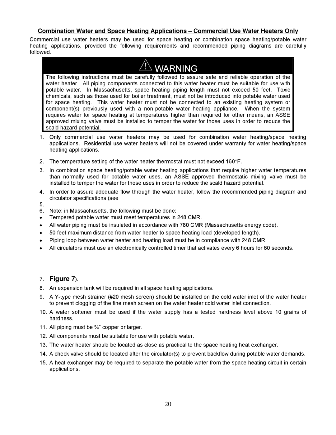 Bradford-White Corp TGHE-160I-N(X), TGHE-1991-N(X) instruction manual 