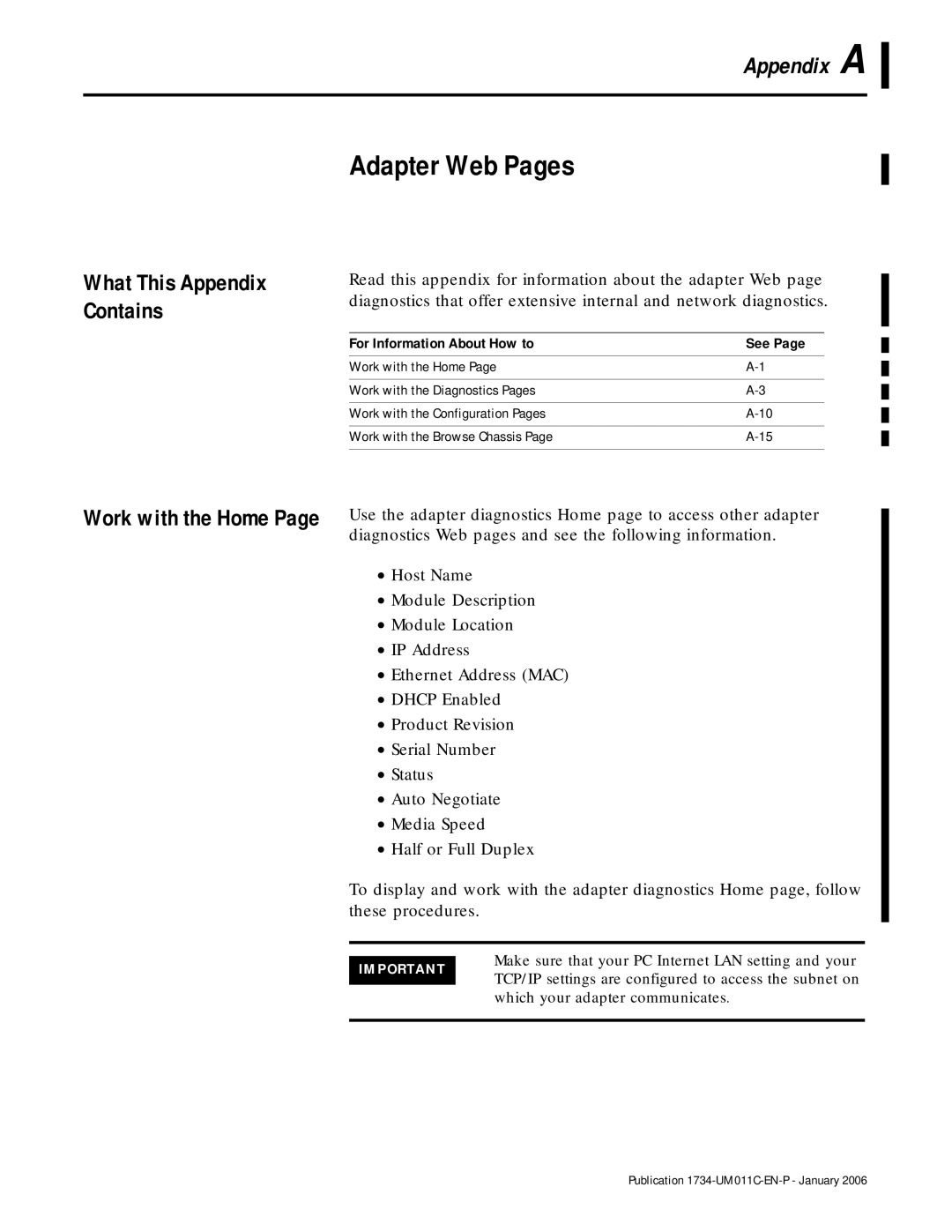 Bradley Smoker 1734-AENT manual What This Appendix Contains, For Information About How to See 