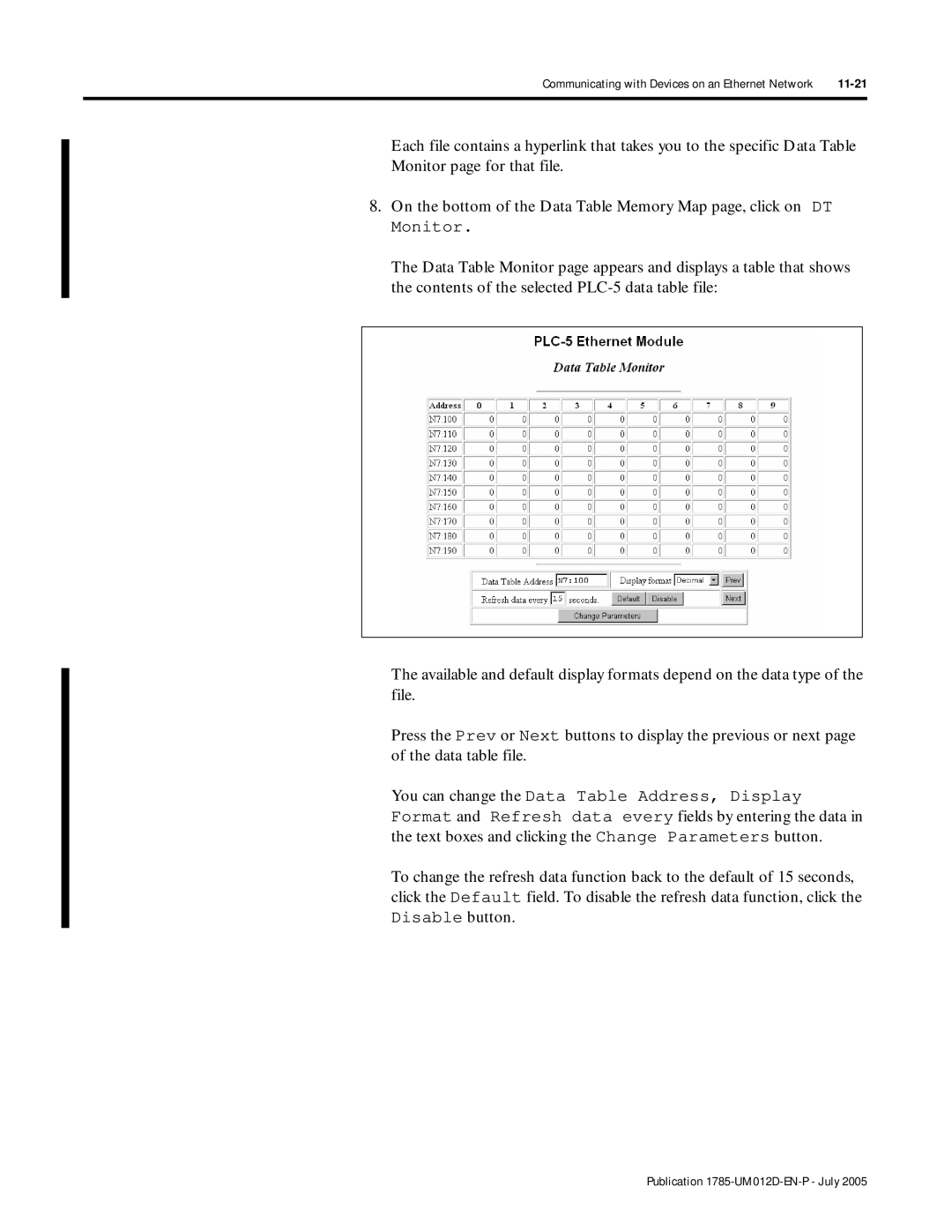 Bradley Smoker PLC-5 user manual 11-21 