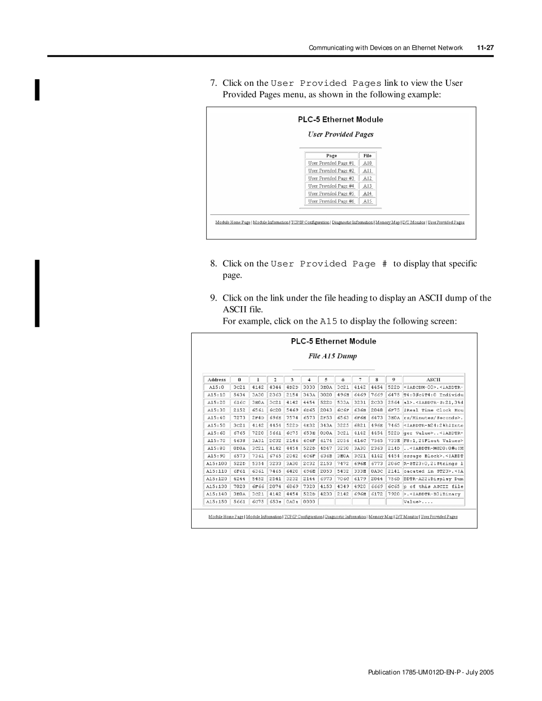 Bradley Smoker PLC-5 user manual 11-27 