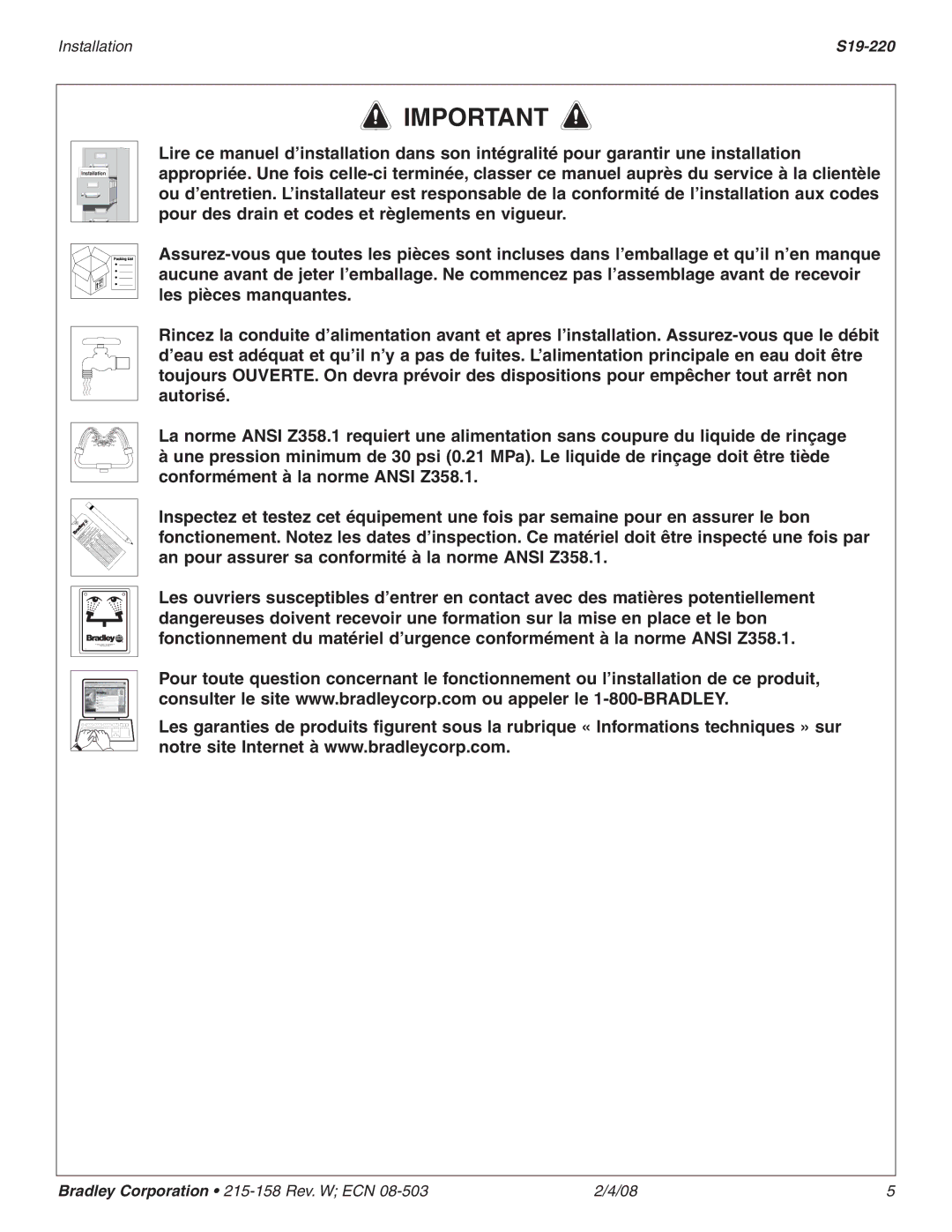 Bradley Smoker S19-220 installation instructions Installation 