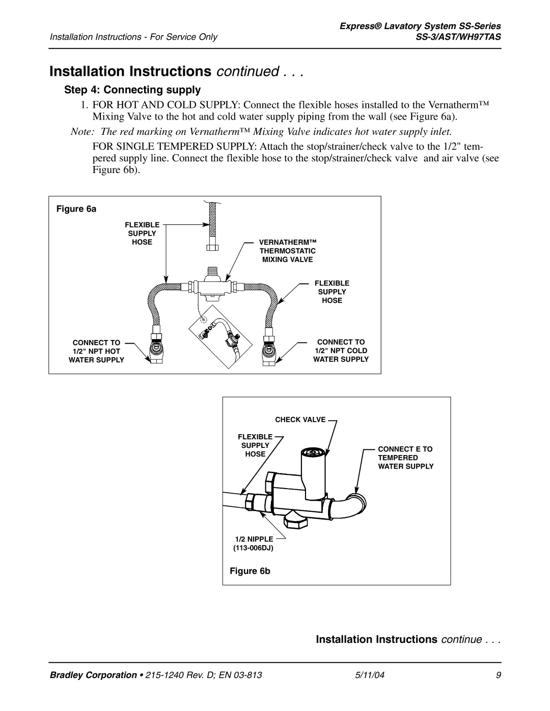 Bradley Smoker SS-3 installation instructions Connecting supply 