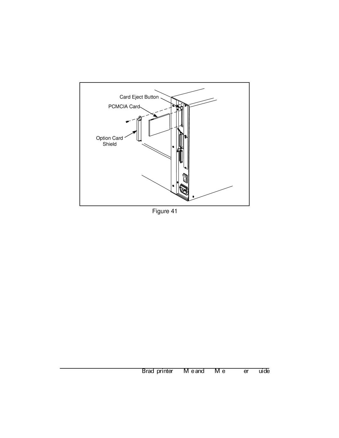 Brady manual Bradyprinter 200M-e and 200M-e 300 User’s Guide 