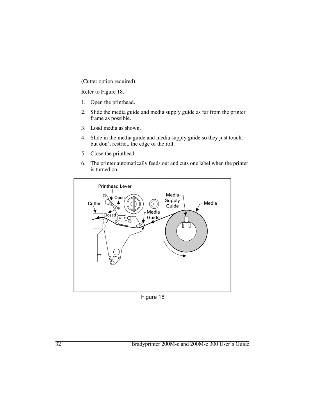 Brady 200M-e 300 manual XWWHU0RGH 