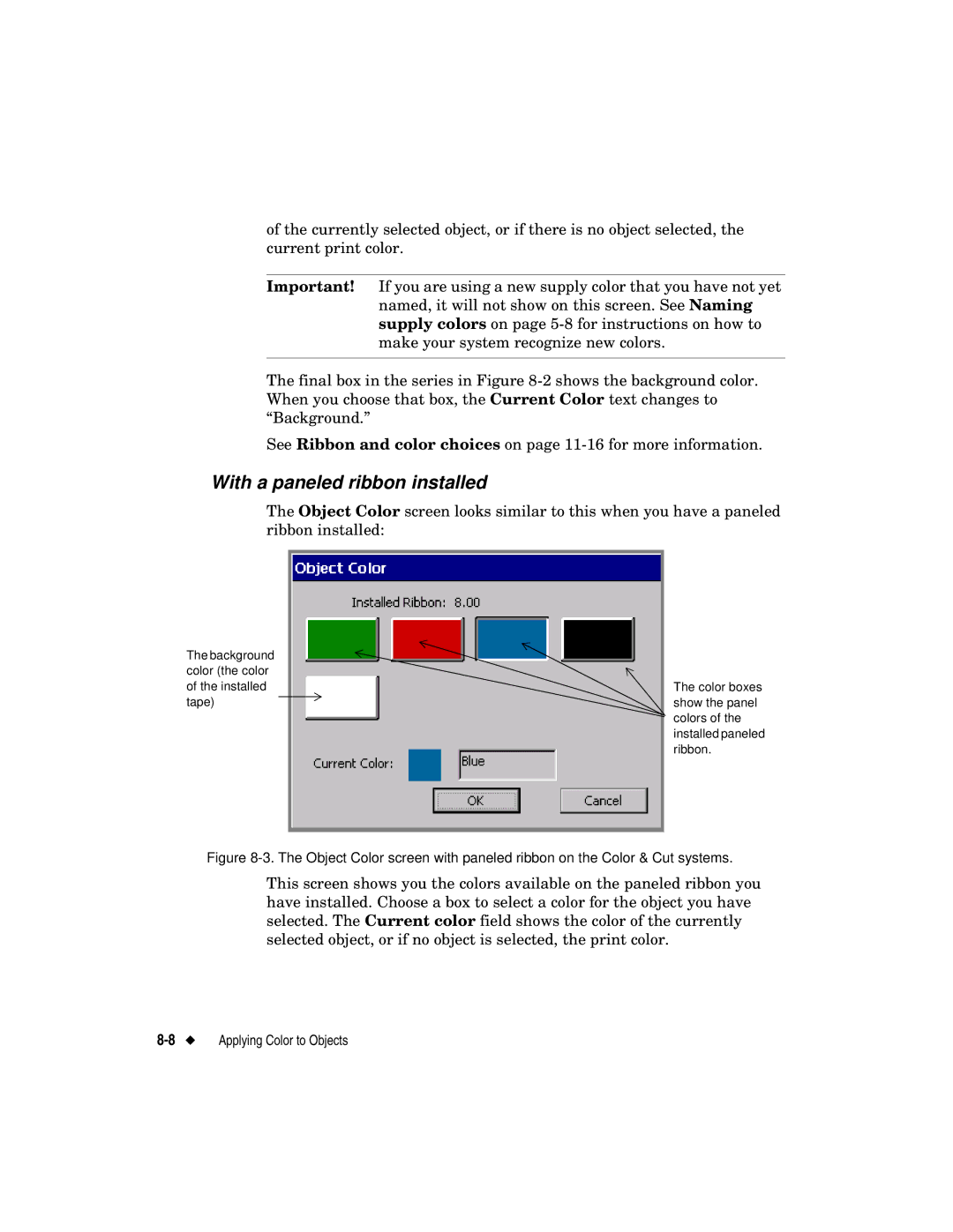 Brady label maker manual With a paneled ribbon installed 