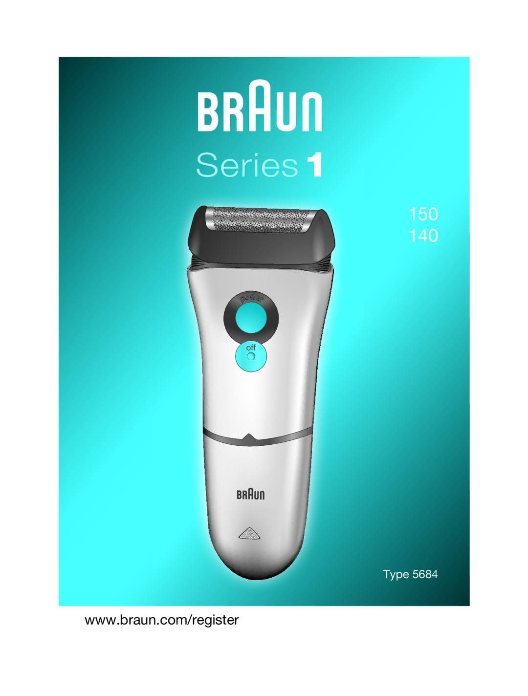 Braun 150 manual Series 