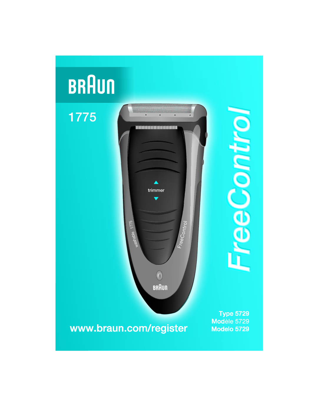 Braun 1775 manual FreeControl 