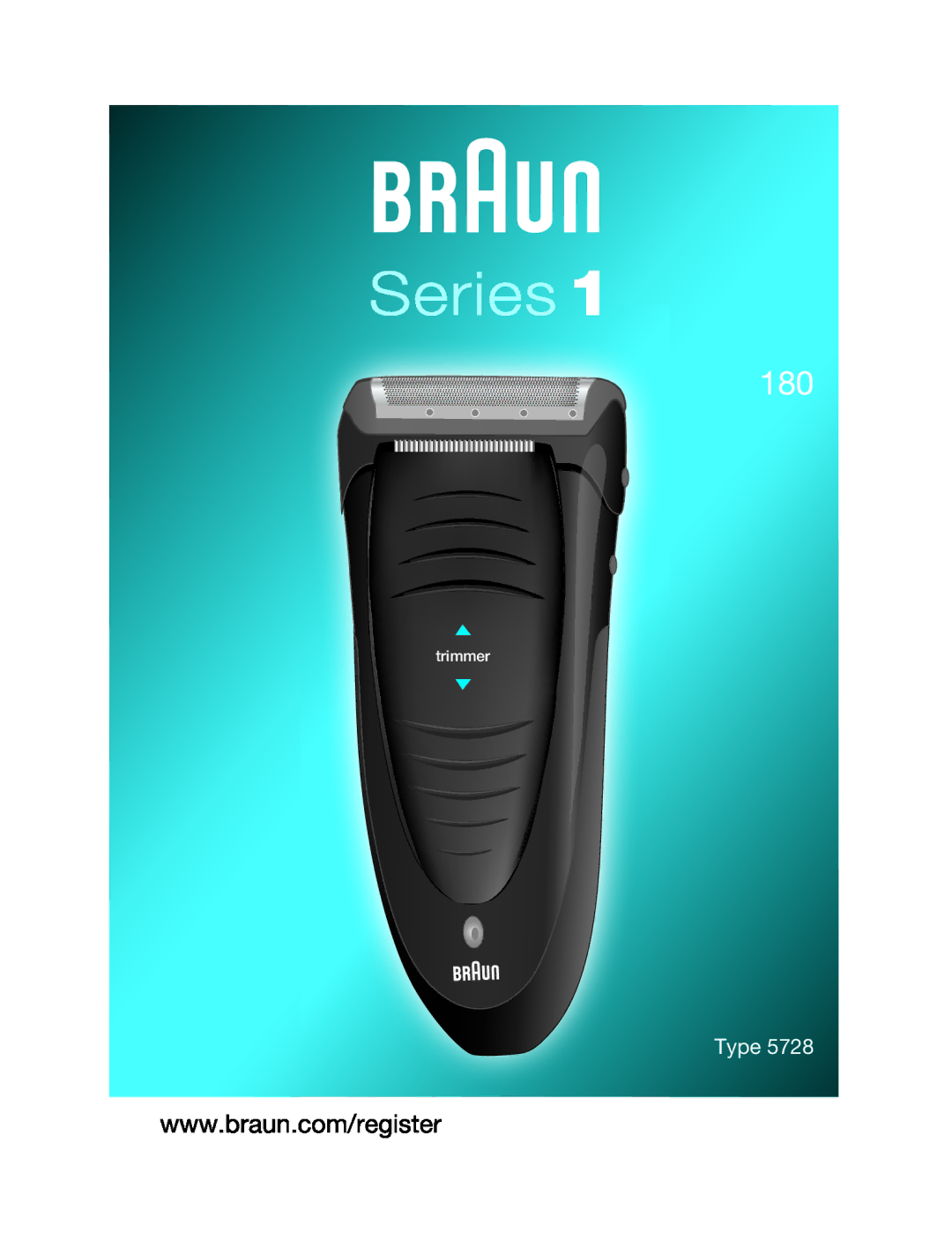 Braun 180 manual 