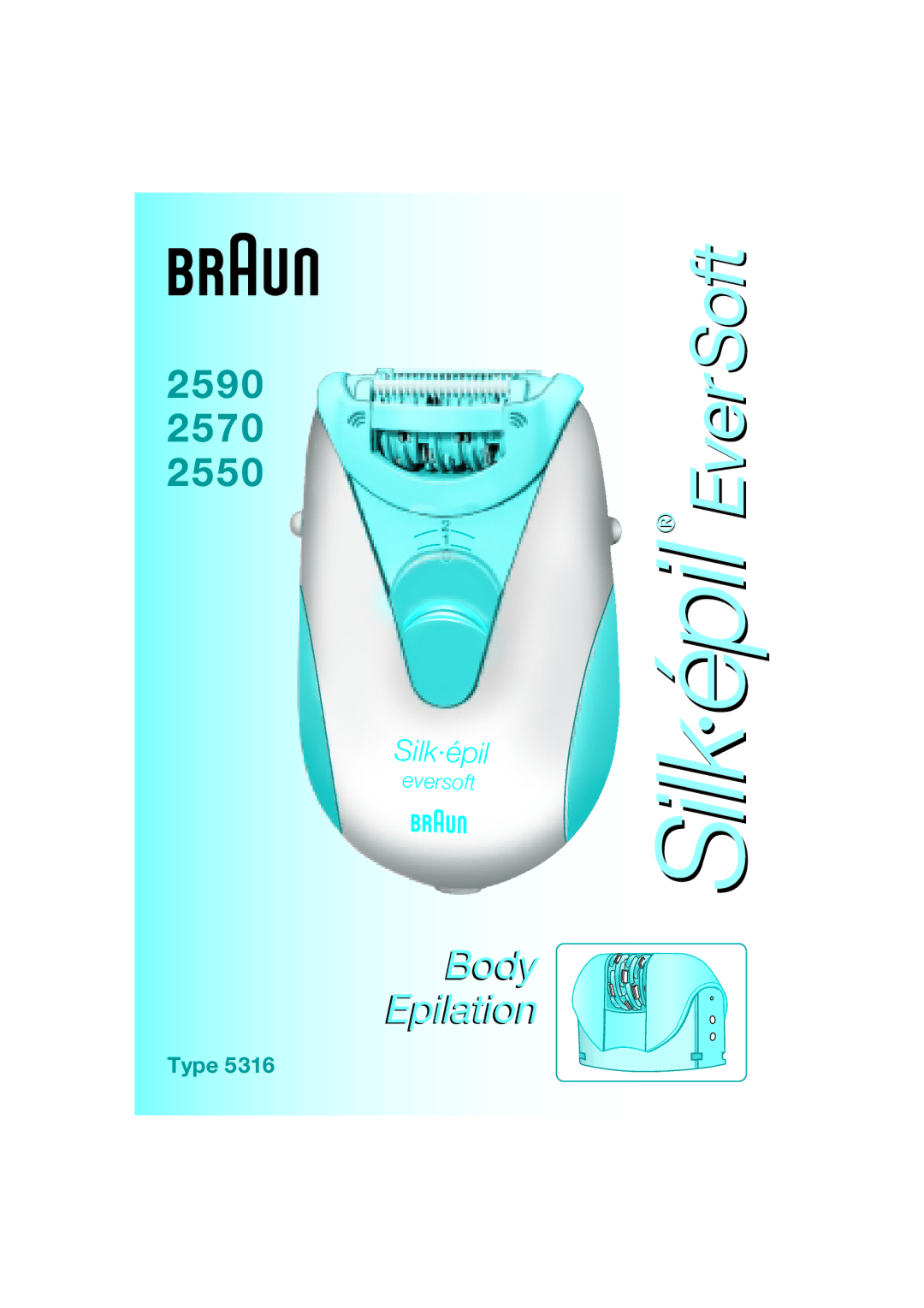 Braun manual 2590 2570 2550 