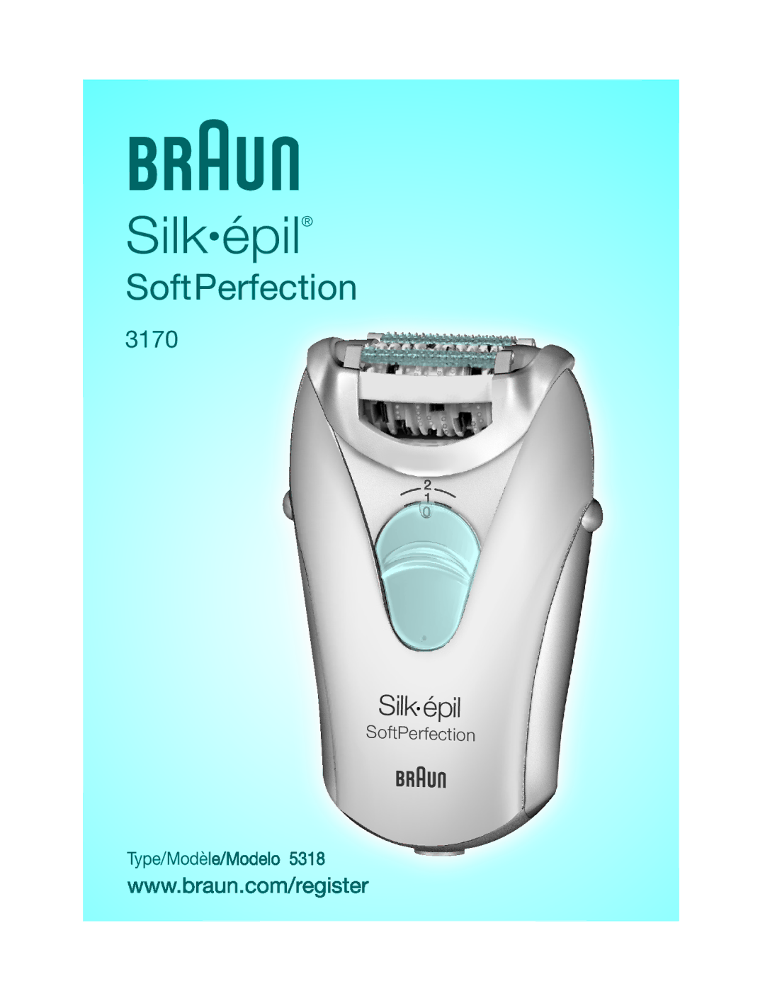 Braun 3170 manual Silképil 