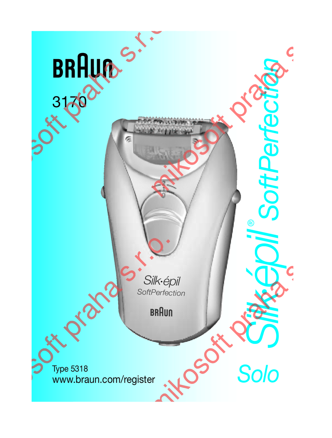 Braun 3170 manual Solo 