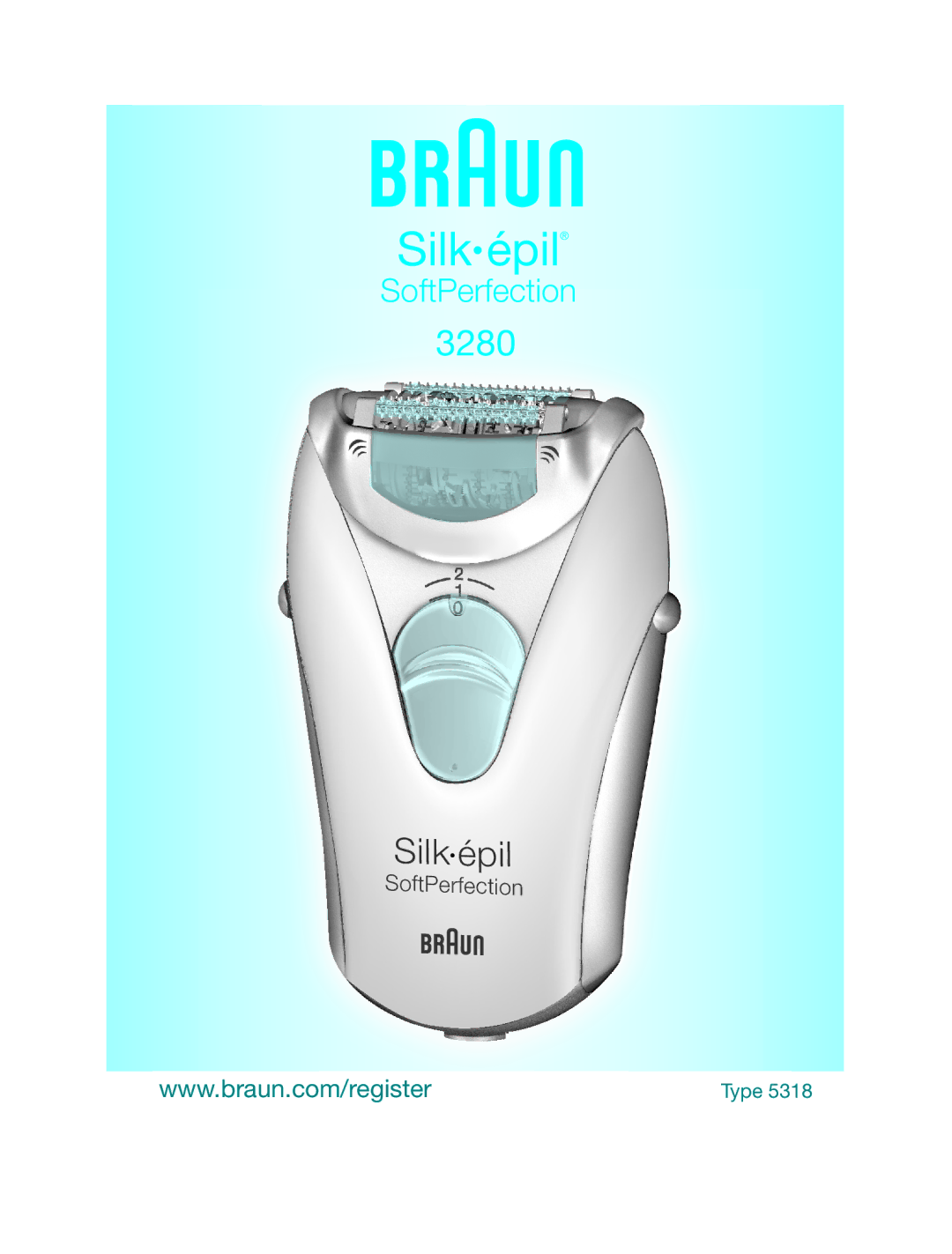 Braun 3280 manual Silk épil 