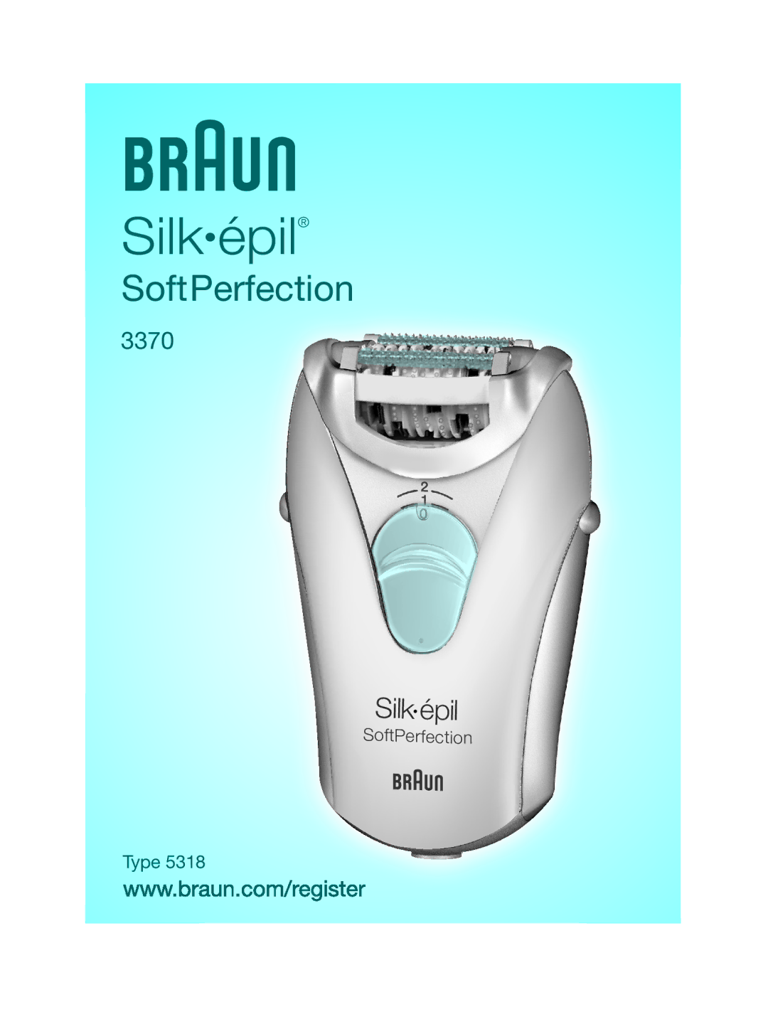 Braun 3370 manual Silképil 