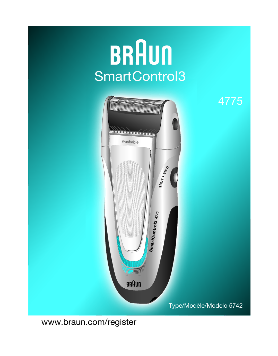 Braun 4775 manual SmartControl3 