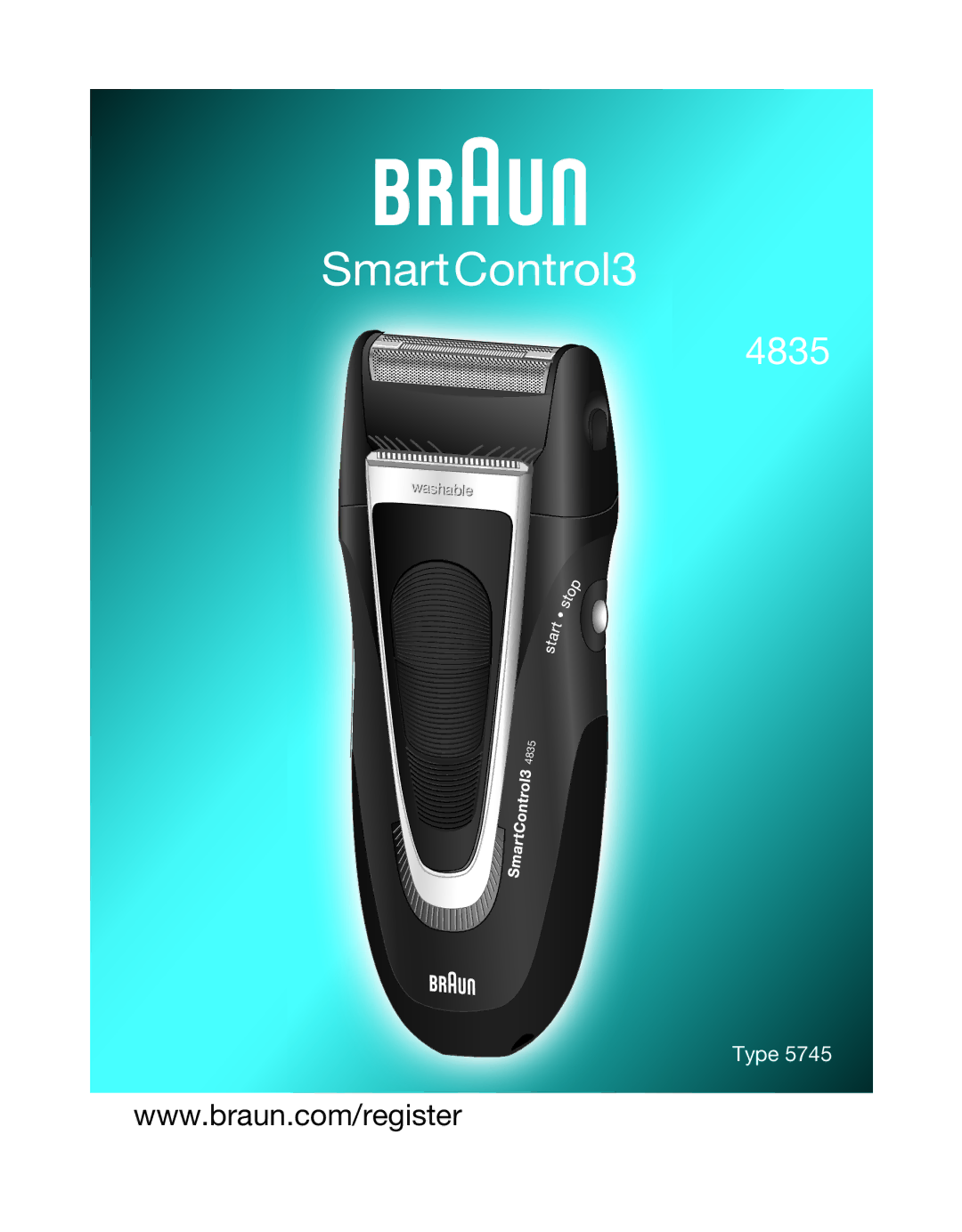 Braun 4835 manual SmartControl3 