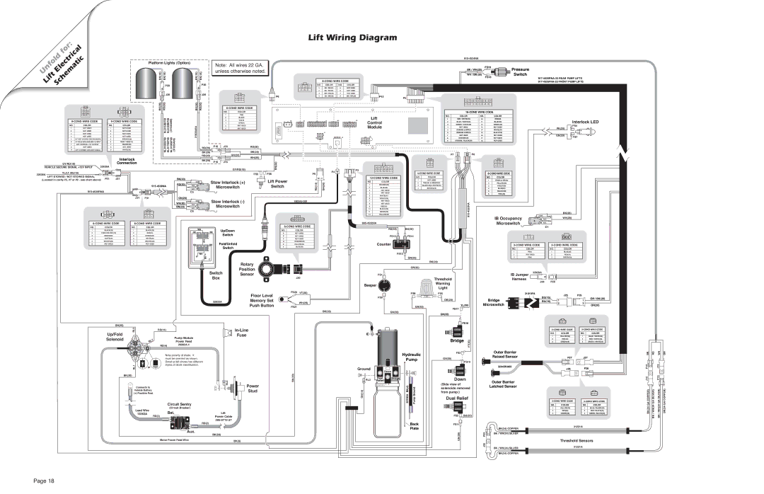 Braun 5 service manual Lift Wiring Diagram, Electrical 