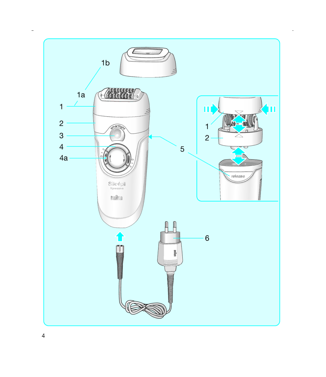 Braun 5376 manual Release 