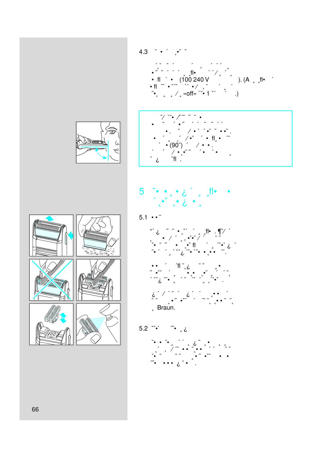 Braun 5414, 5415, 5416 manual · Ó· Îú·Ù¿Ùâ Ùë Ìë¯·Ó‹ Û·˜ Ûâ Î·Ï‹ Î·Ù¿Ûù·Ûë, ·ı·ÚÈÛÌﬁ˜, ∞Ïï·Á‹ Ùˆó Âí·Úùëì¿Ùˆó 