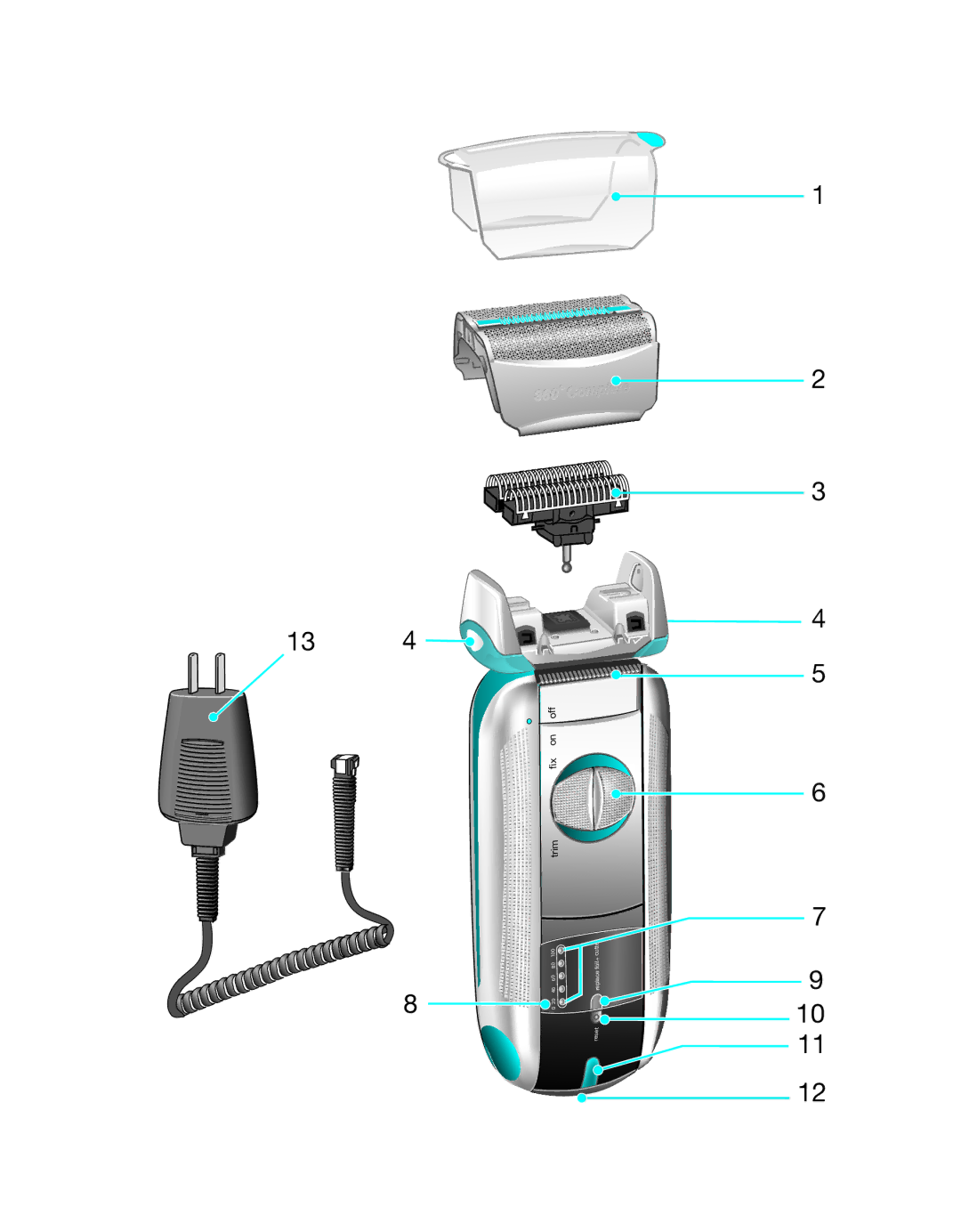 Braun 550 manual Off 