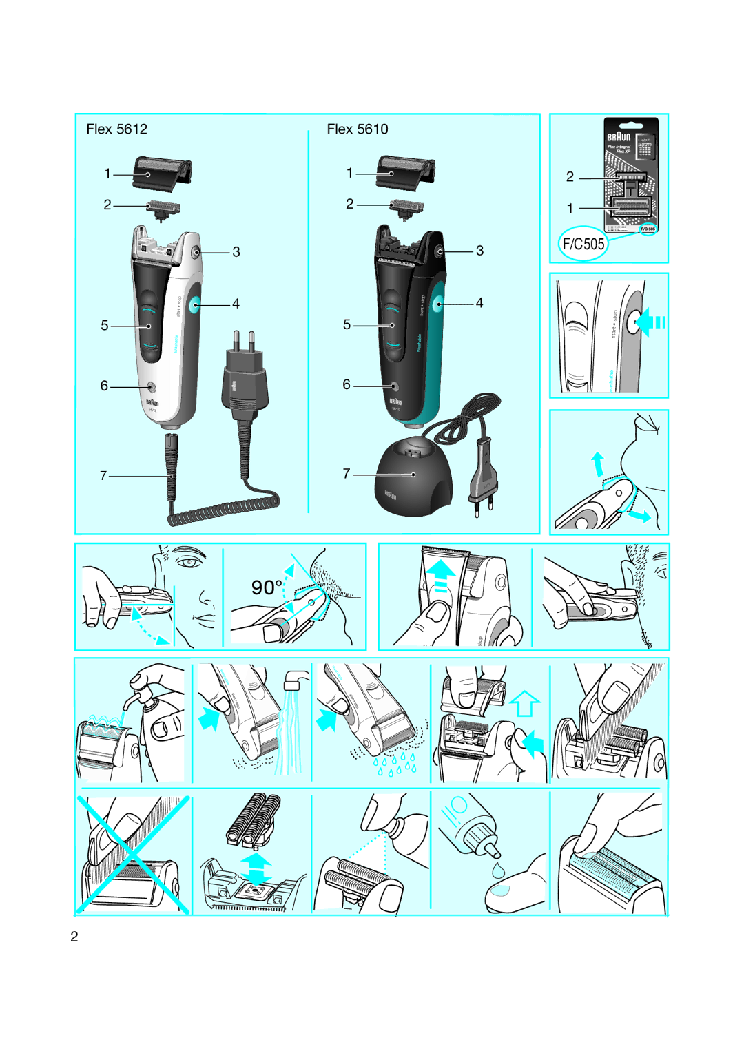 Braun 5 721, 5610, 5612, 5 720 manual Oil 