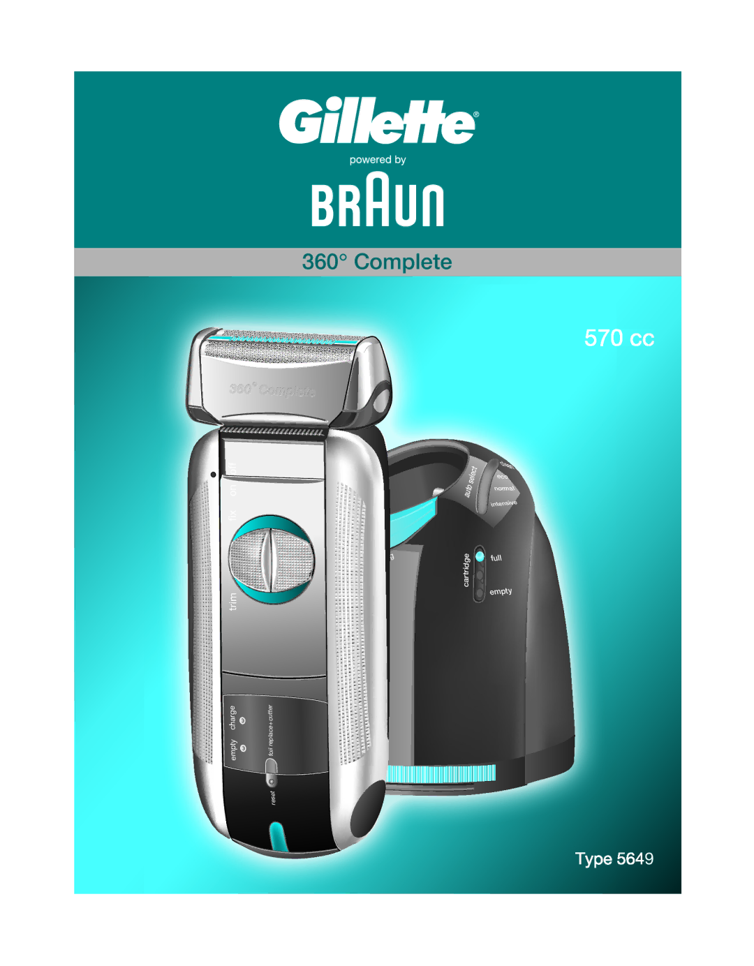 Braun 5649 manual Complete 