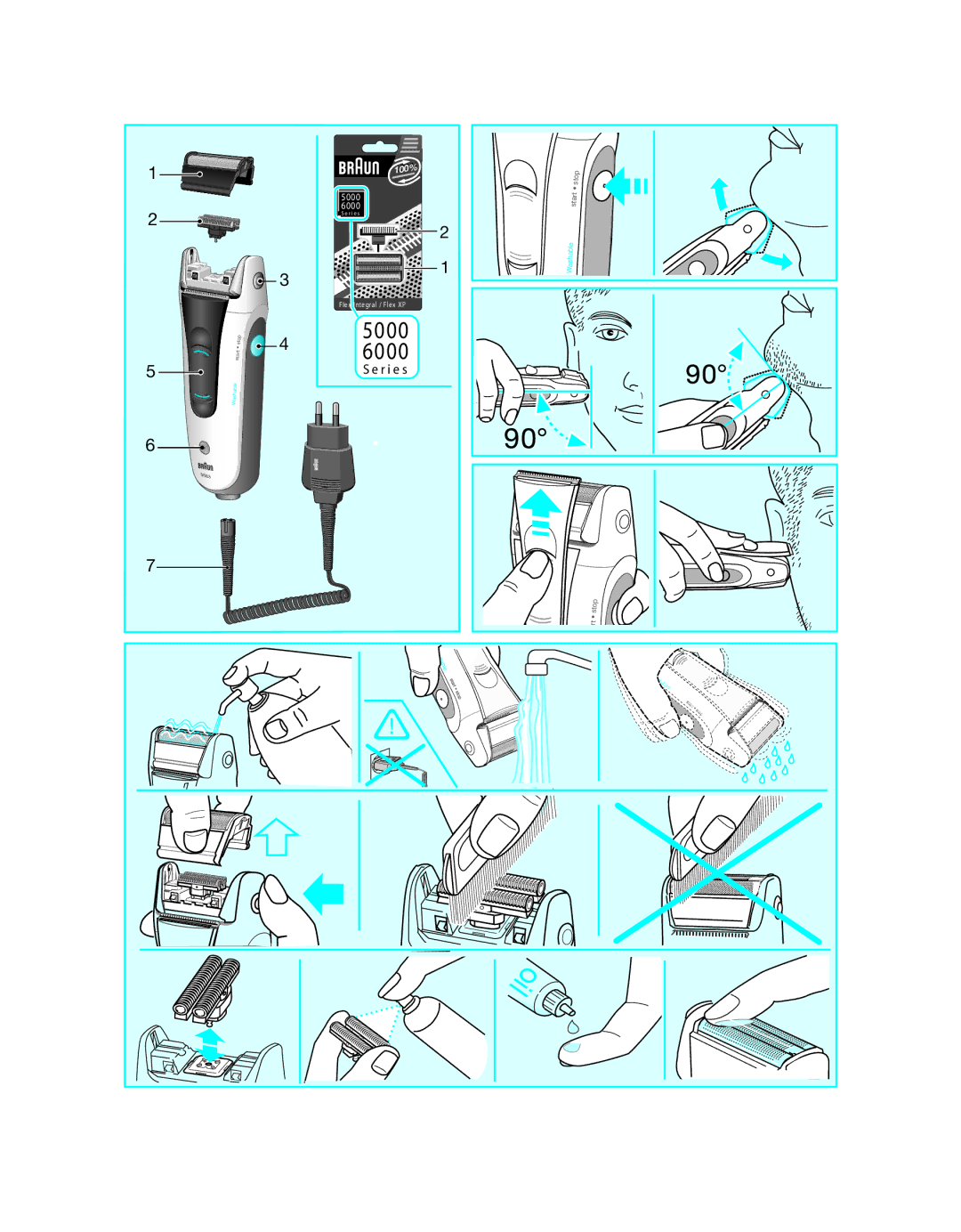 Braun 5663 manual 5000 