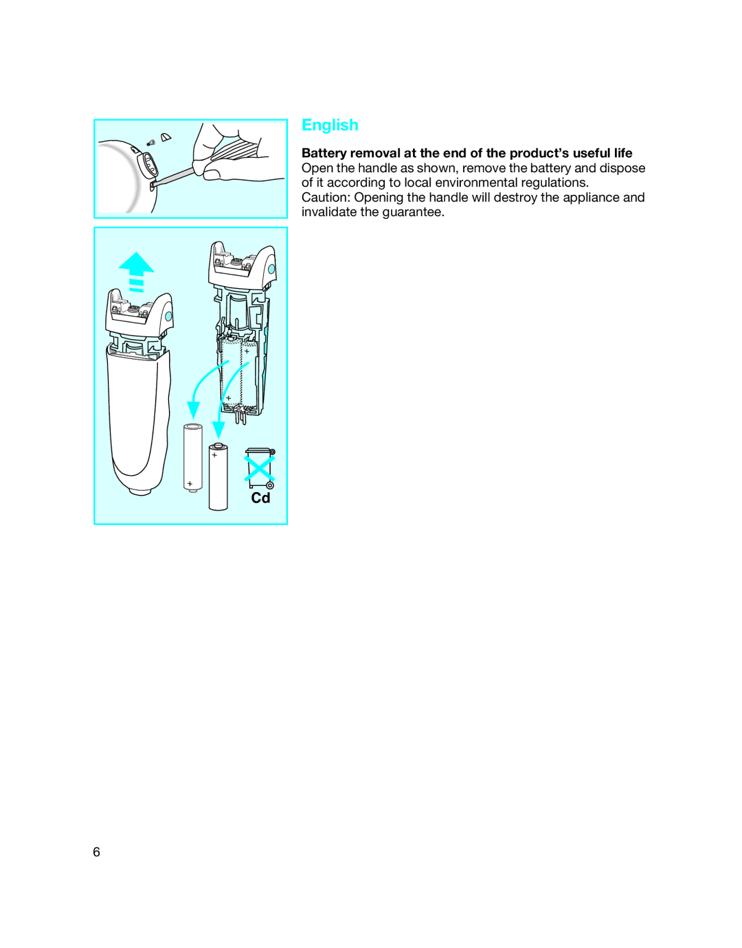 Braun 5714 manual English 