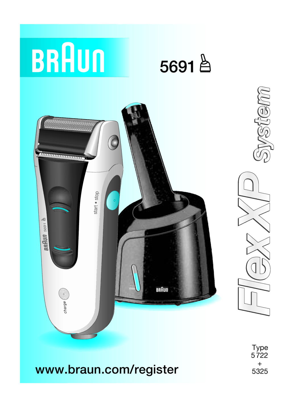 Braun 5691, 5722, 5325 manual 