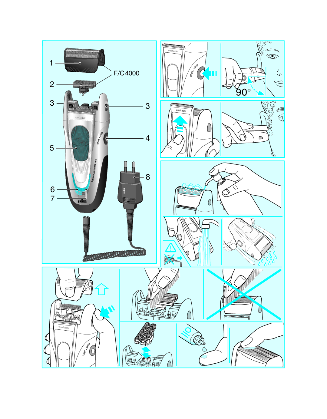 Braun 5742 manual Oil 