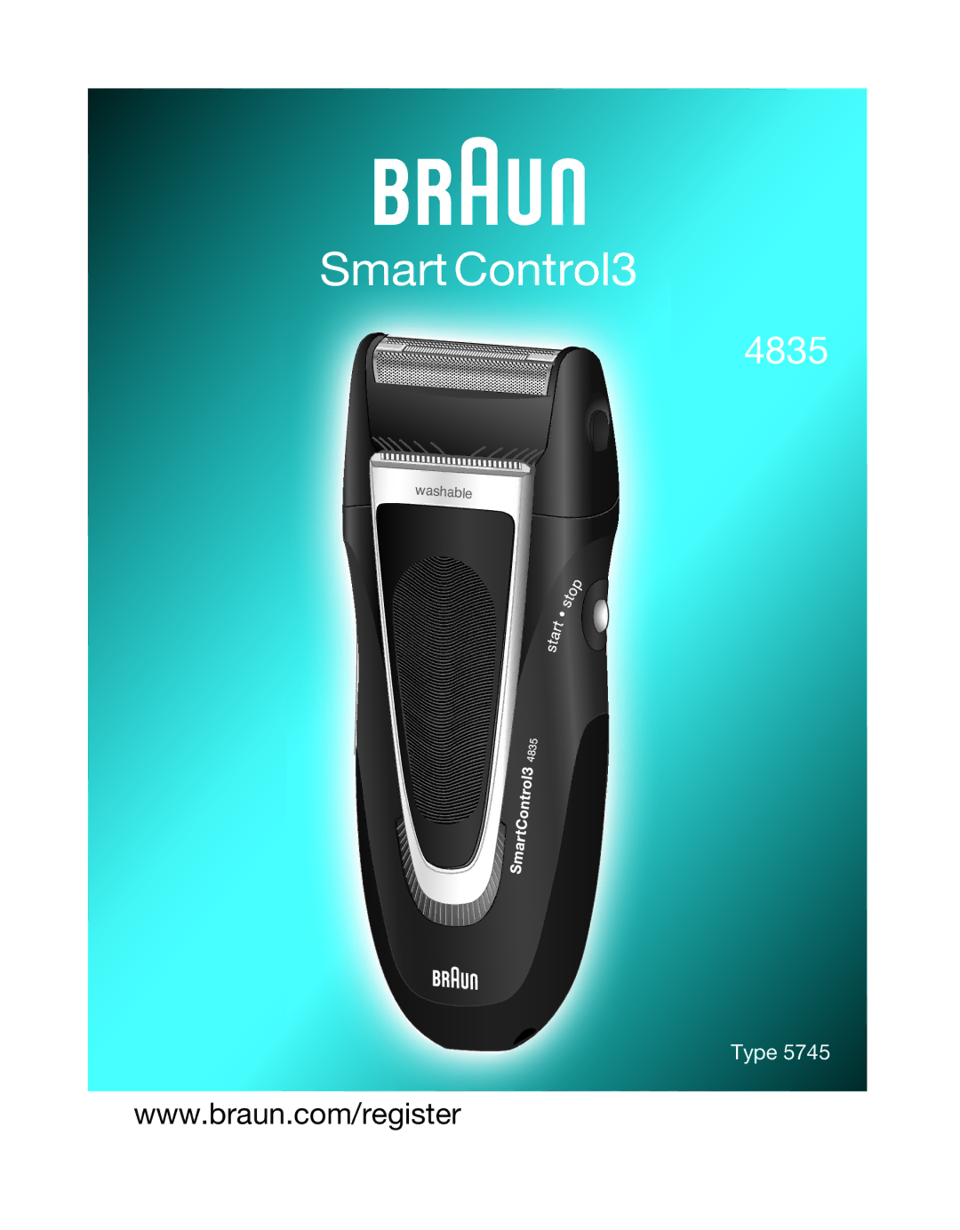 Braun 5745 manual Smart Control3 