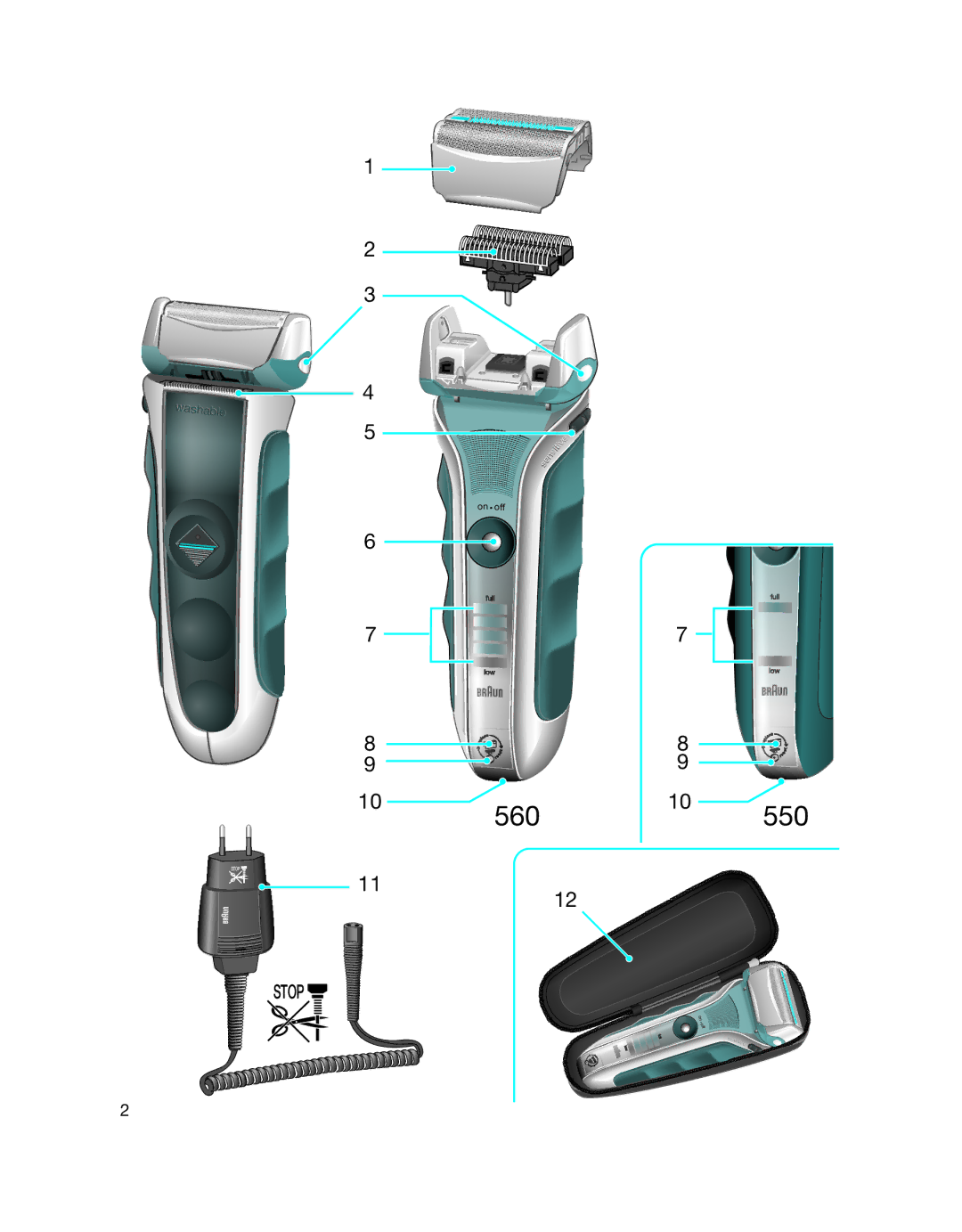 Braun 5751 manual 560550 