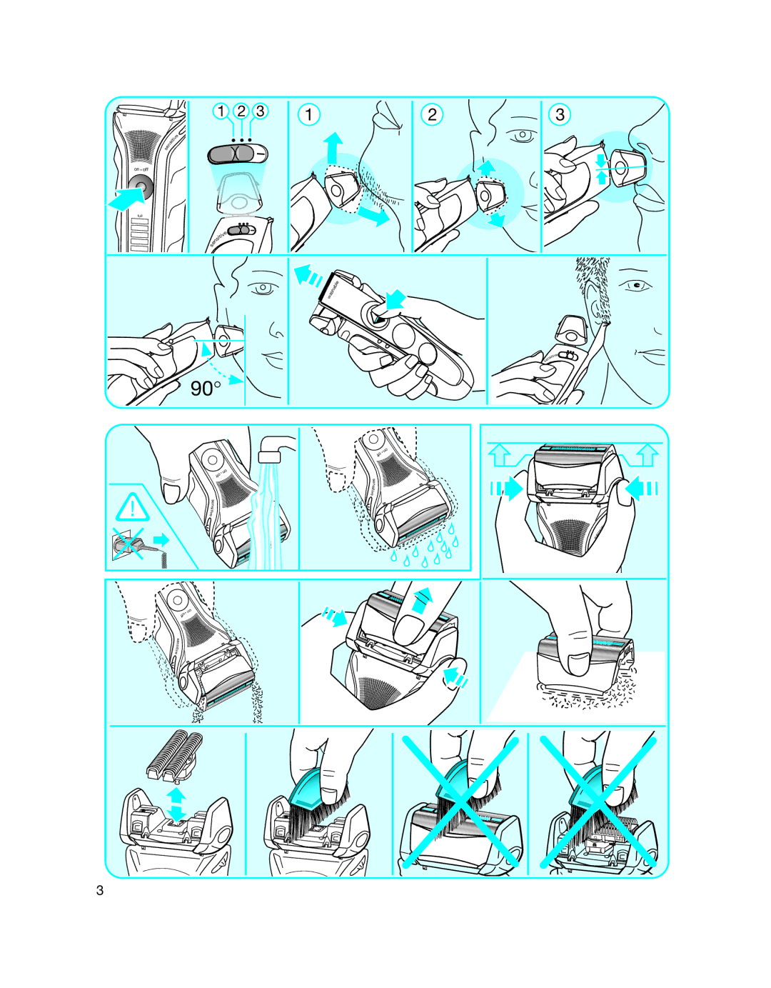 Braun 5751 manual On off 